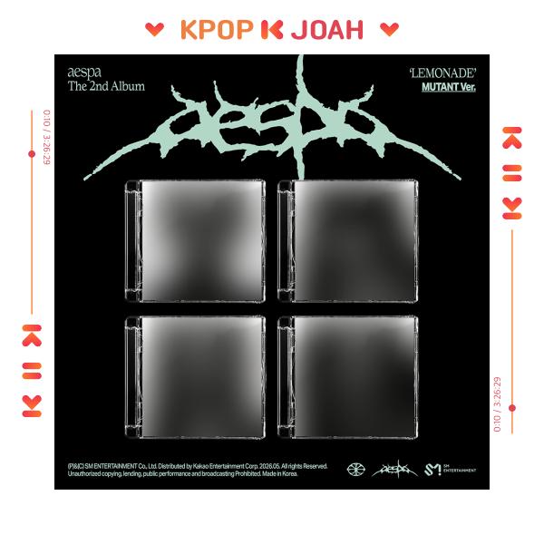 aespa [LEMONADE] 2nd Full Album (MUTANT Ver.) RANDOM