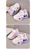 Girls' Kuromi Warm Velvet Sports Shoes: Autumn/Winter 2025, Non-slip Casual Toddler Shoes