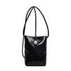 Small Bag Women's Mobile Phone Bag New Fashion Shoulder Messenger Bag Women's Fashion Simple Solid Color Small Square Bag