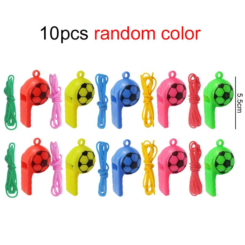 5~10pcs Whistle Plastic Mini Horn Cheerleading Supplies Sports Competition Soccer Basketball Cheerleading Referee Whistles TMZ