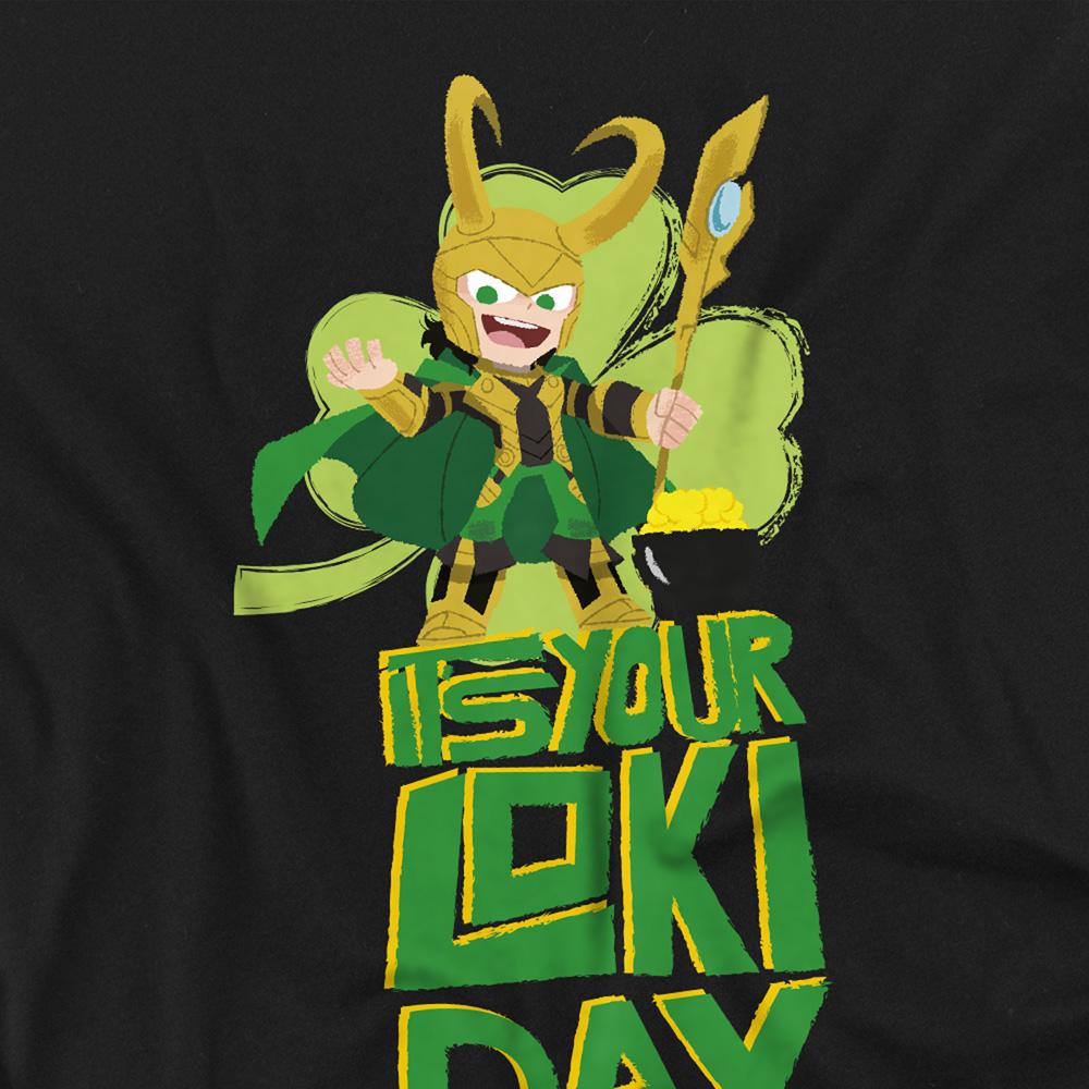 Loki Unisex Dospělý Loki Den Svatého Patrika Tričko