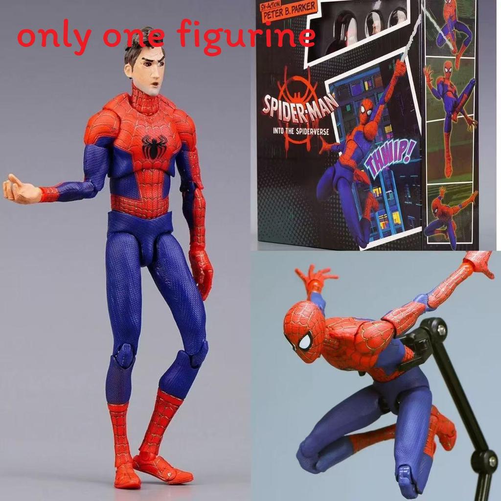Spiderman Pvc Action Figure With Articulated Joints For Collectors Style 2