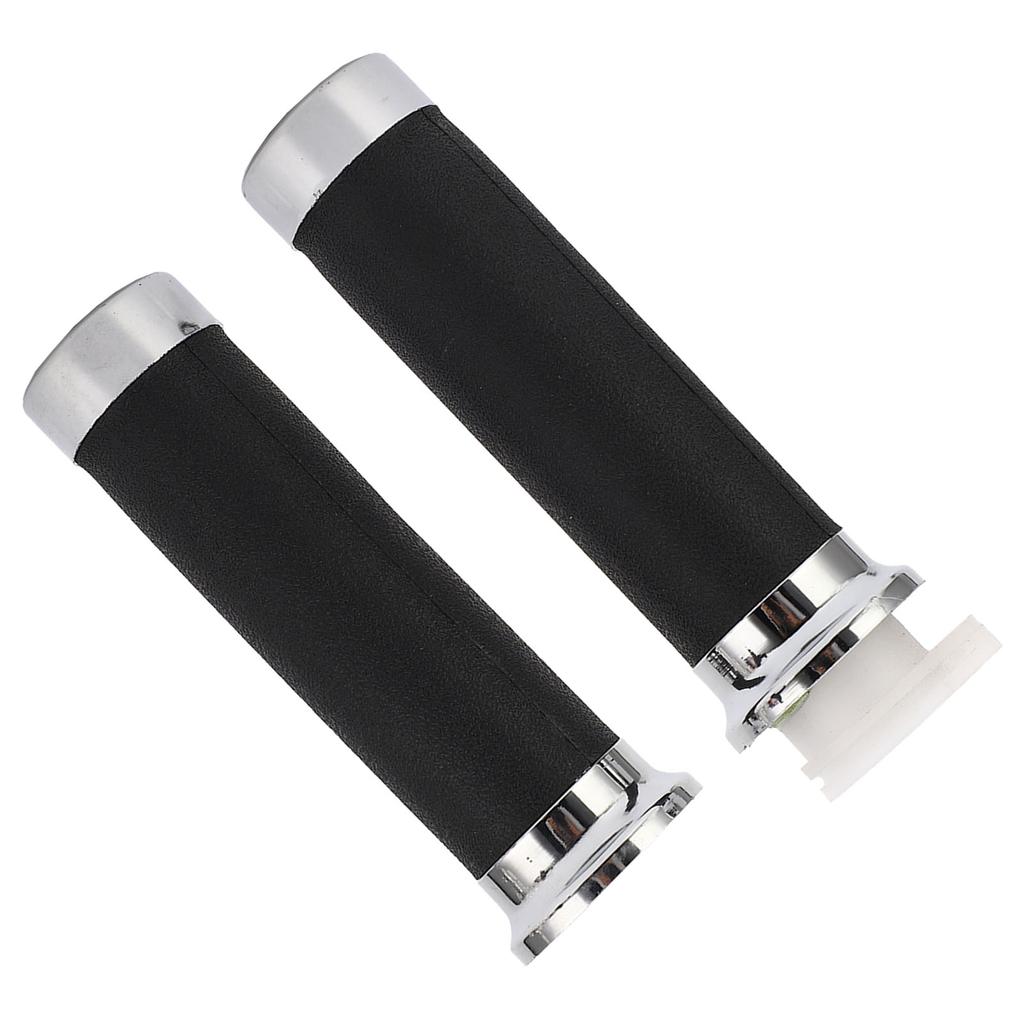 1Pair Motorcycle Handle Grip Ergonomic Slip Resistant Throttle Handle Replacement For Shadow 400 750 VT600 VT750