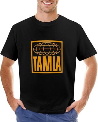 Tamla Mic Soul Funk Plattenfirma T-Shirt Schwarz