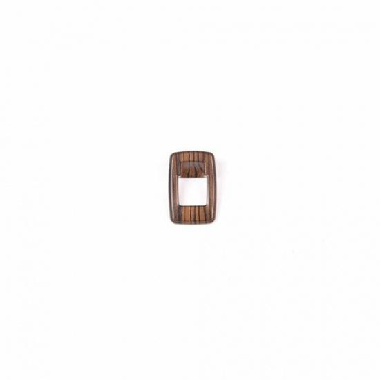 For BMW X1 F48 2016-2022 Pine Wood Grain Tailgate Rear Door Button Cover Trim