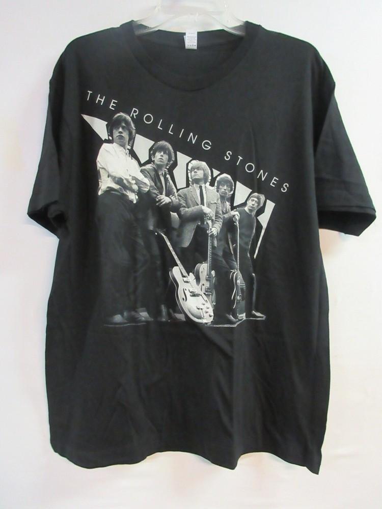 

ОФИЦИАЛЬНЫЙ МЕРЧ ROLLING STONES ГРУППОВОЕ ФОТО ГРУППА КОНЦЕРТ МУЗЫКА БОЛЬШАЯ Унисекс Футболка S