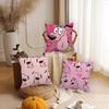 Housse de coussin C-Courage le C-Lâche-S Chien Décoration de Maison Housse de Coussin Convient Pour Chambre à Coucher Voiture Bureau Canapé