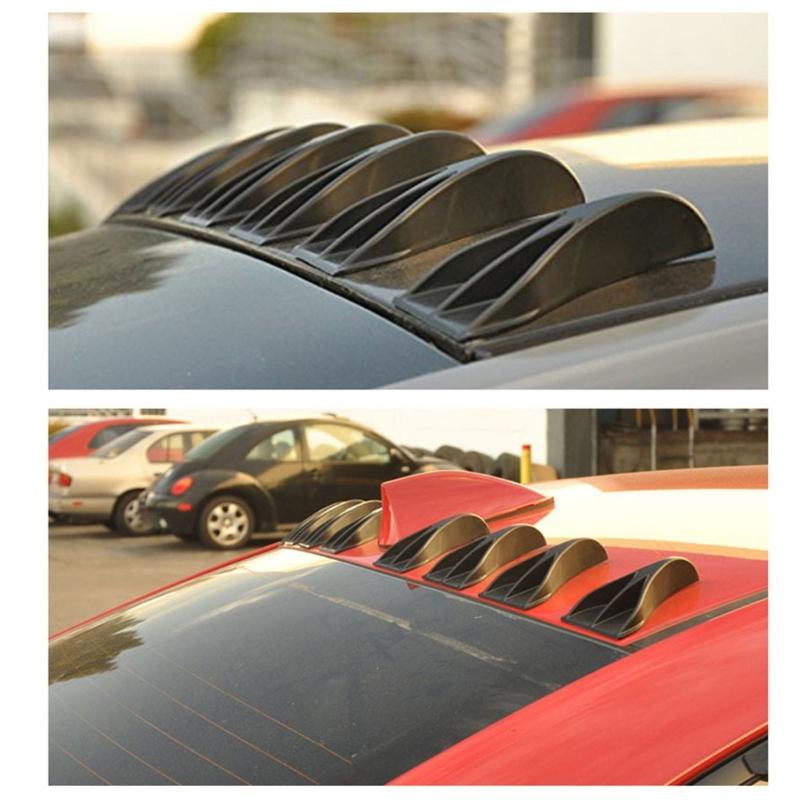 Pack Of 8 Global Car Roof Generators Enhances Aeromechanics Improves Coal Efficiency Reduces Drag Easy Installation ABS