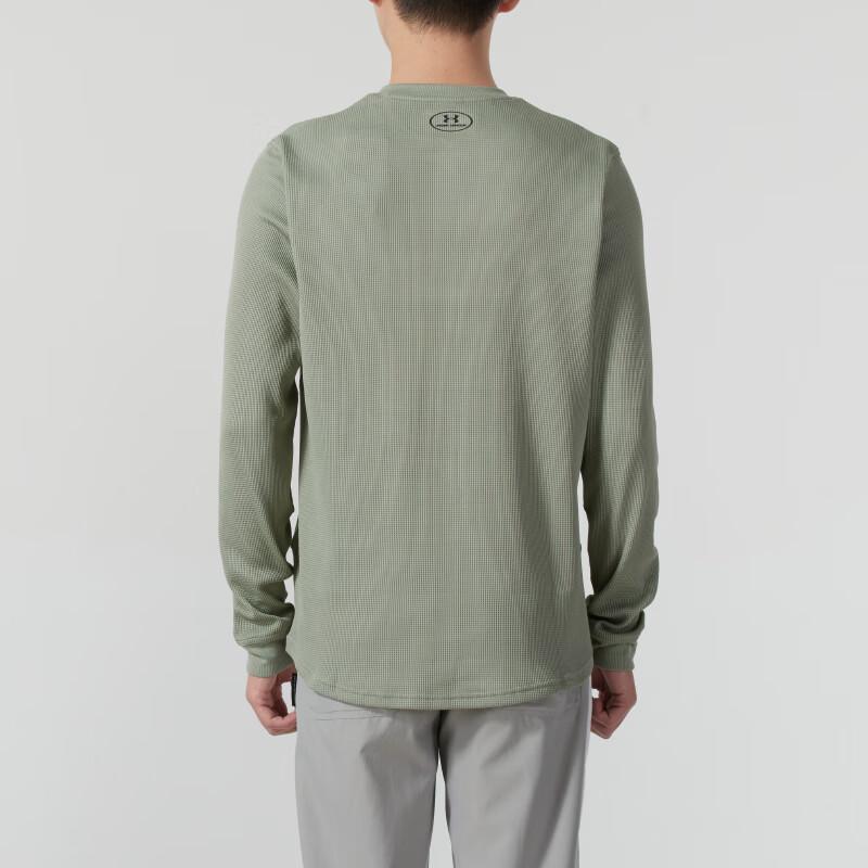 Under Armour Breathable Comfortable Long Sleeve T-Shirt Men Tops Light-Green 1302356-504