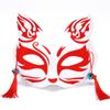 Half cat face dress up fox mask cosplay children's show masquerade props cute fun children's day safety