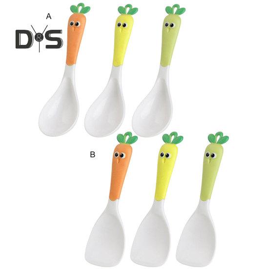 Kitchen Utensils Soup Spoon Comfortable Grip Durable Cartoon Cooking Rice Spatula Scoop