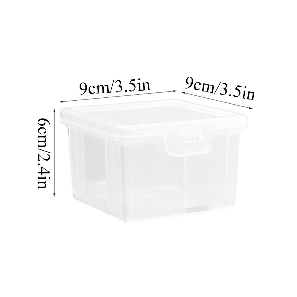 

Коробка для хранения специй Герметичный органайзер Контейнеры для подфасовки Кухонные принадлежности Влагозащищенный Герметичный Прозрачный Контейнер для приправ