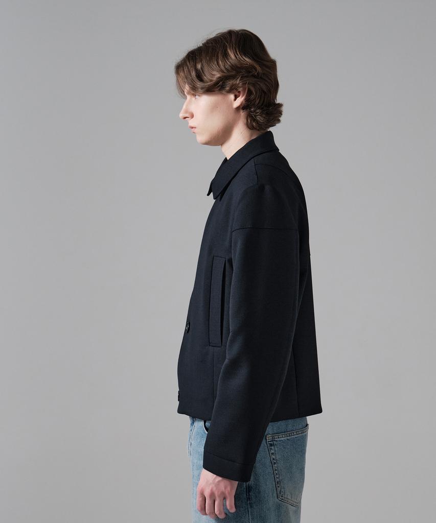 Fillchic Minimal Short Jacket (Navy)