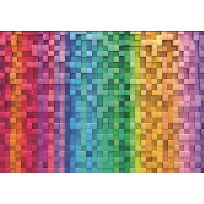 Clementoni - Colorboom collection - Puzzle 1500 pièces - Pixels