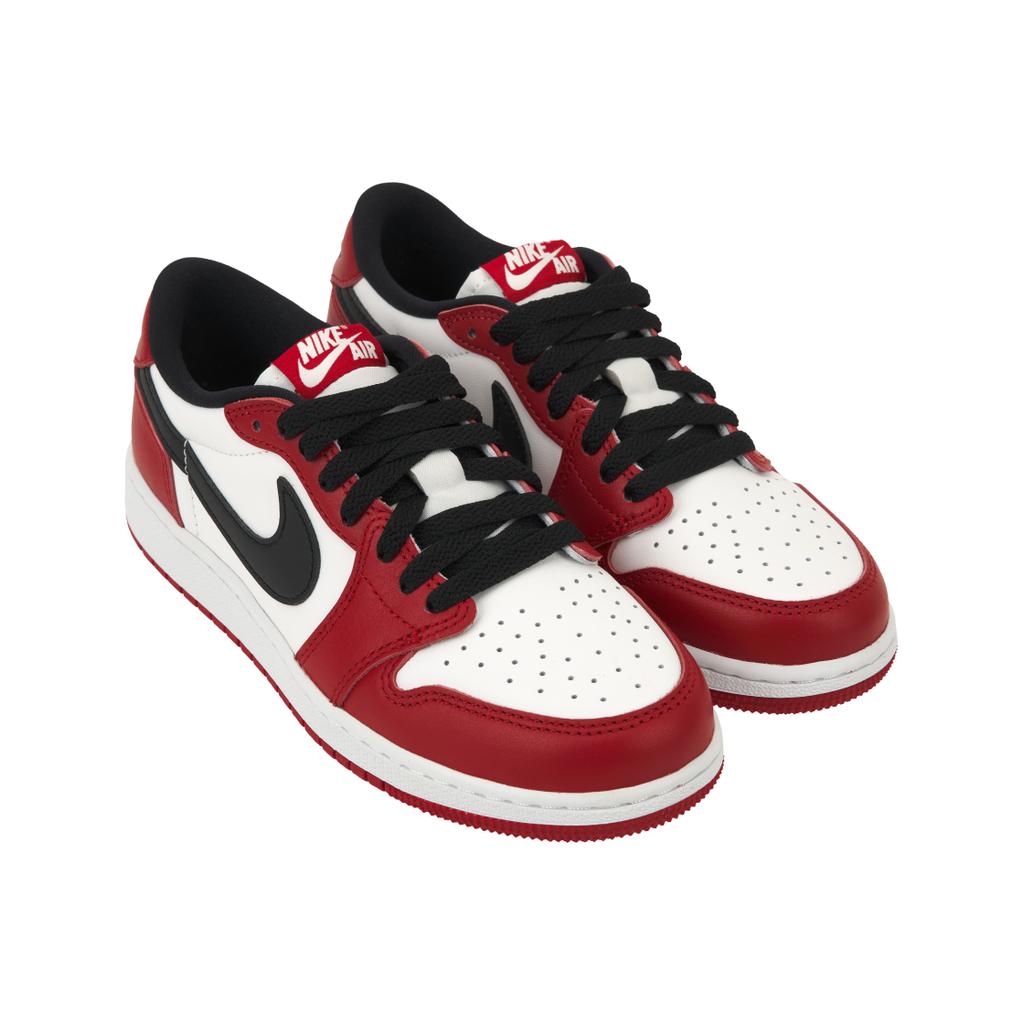 Air Jordan 1 Retro Low OG GS Chicago 2025 Chaussures pour Enfants Rouge Rouge Varsity Noir HQ6999-600