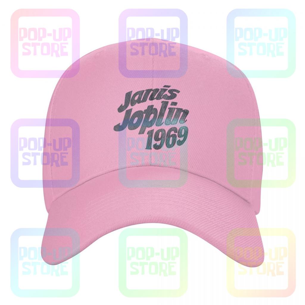 Janis Joplin 1969 Rock N Roll Music Band Baseball Cap Truck Driver Caps Print Outdoor Best Quality