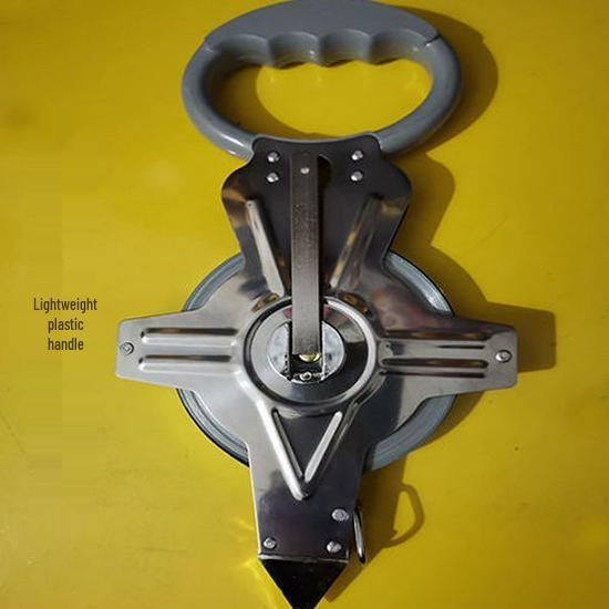 

Steel Frame Measuring Tape - 50m, 30m, 100m | Handheld Construction & Land Use