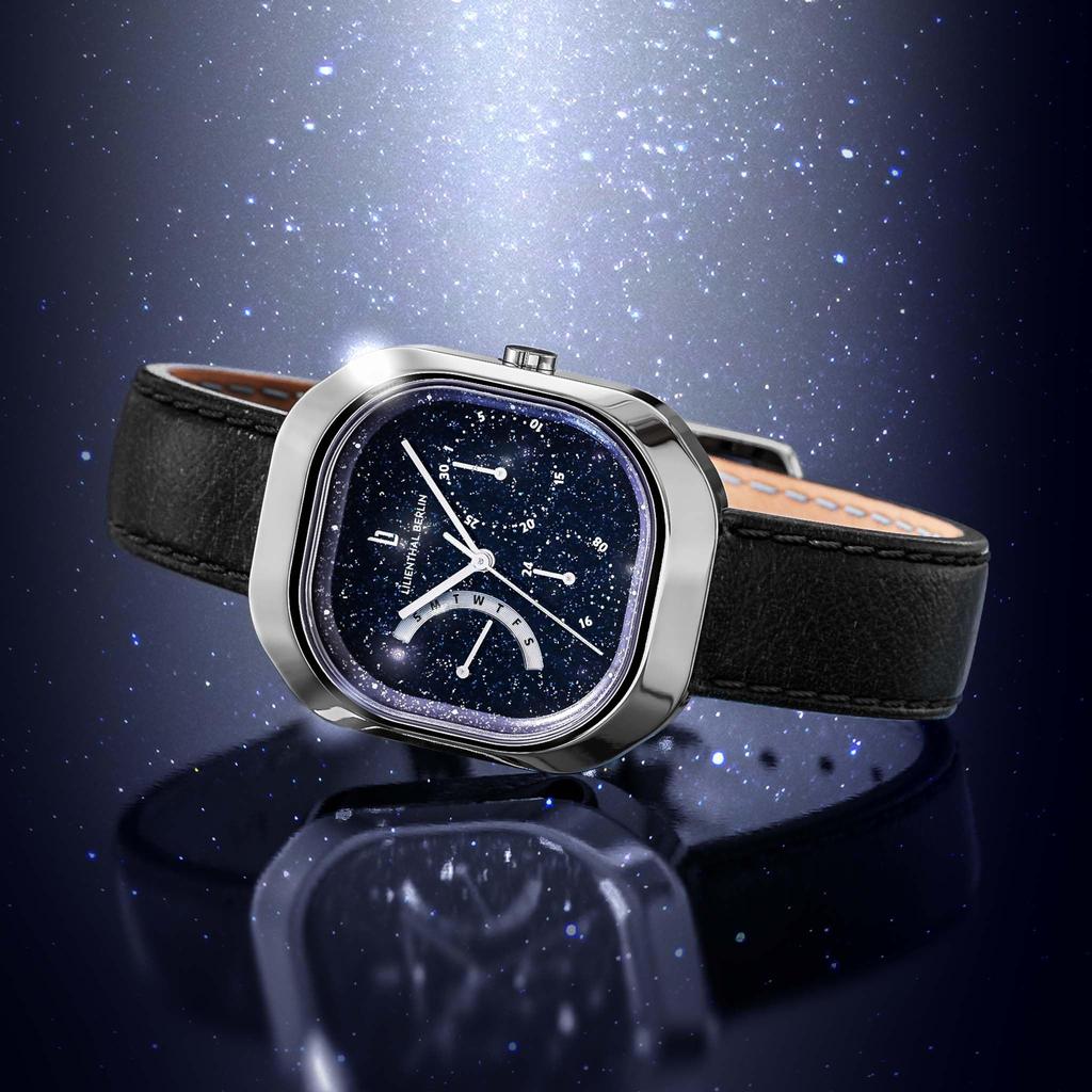 Lilianthal Berlin Multifunction Made in Silver Watch, Germany, M1-003-CSB001AS, Women's,