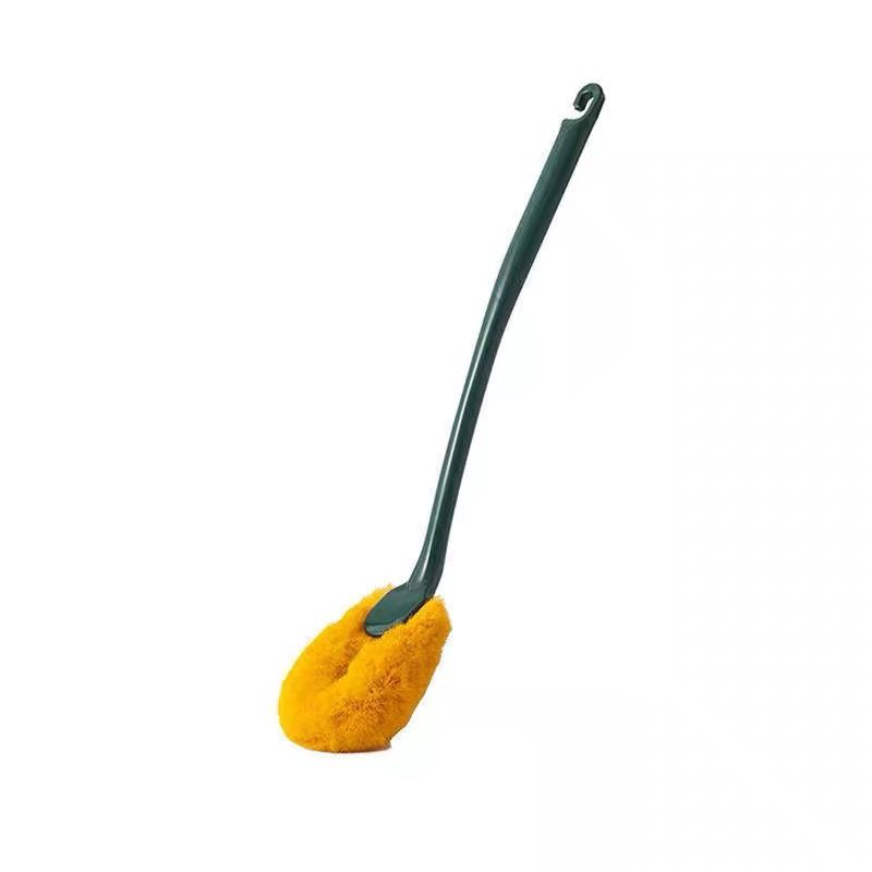 Toilet Brush Thickened and Angle Free Household Long Handle Wall Mounted Toilet Cleaning Brush Magic Tool