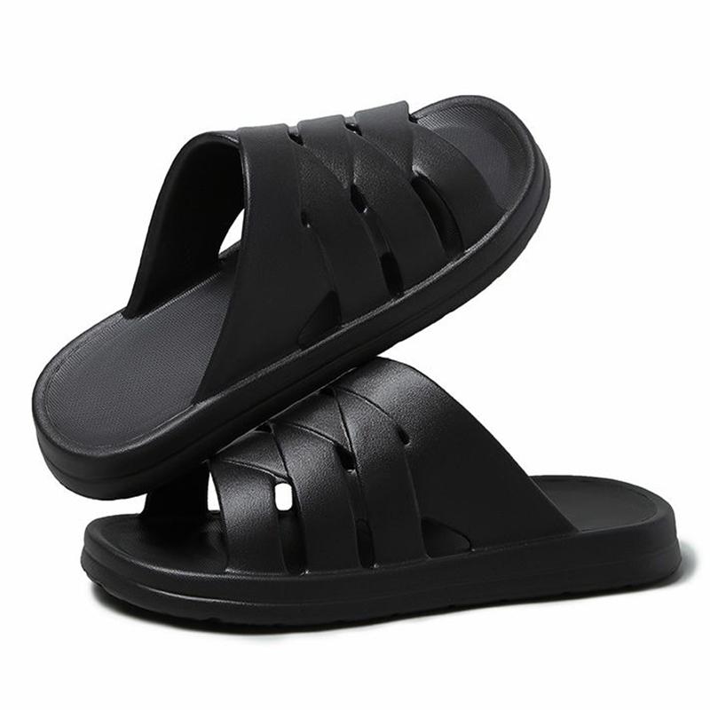 2025 New Platform Slippers Women Summer Open Toe Soft Sole House Slides Woman Sandals Lightweight Non-Slip Flat Heels Slippers