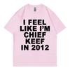 Rapper Chief Keef Merch T ShirtUnisex Clothing Fashion Hip Hop Short Sleeve T-shirts Summer Casual Loose 100%cotton T-shirt