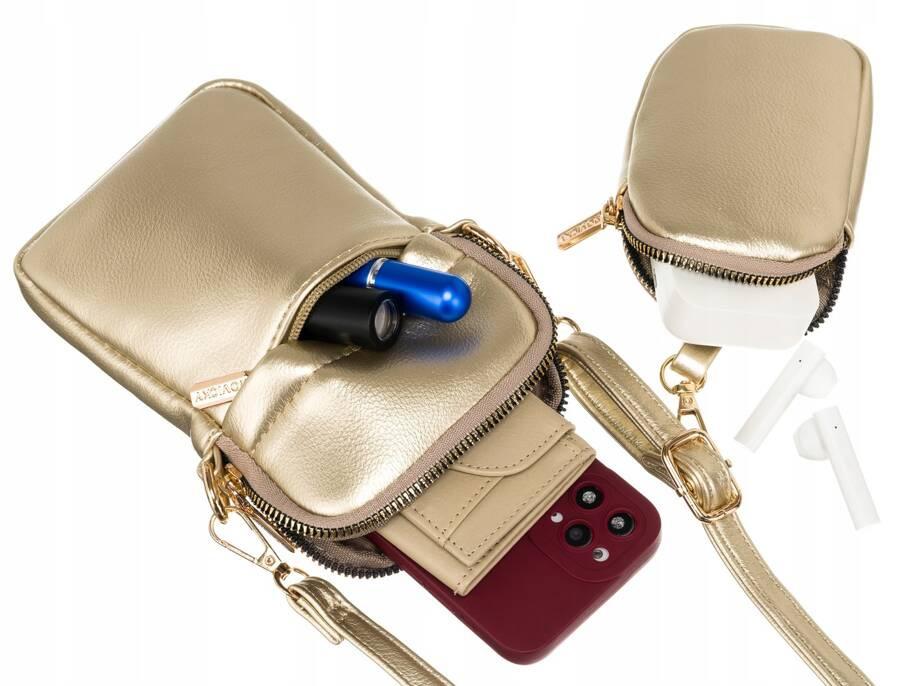 Mini-Handtasche für Damen aus Kunstleder - Rovicky