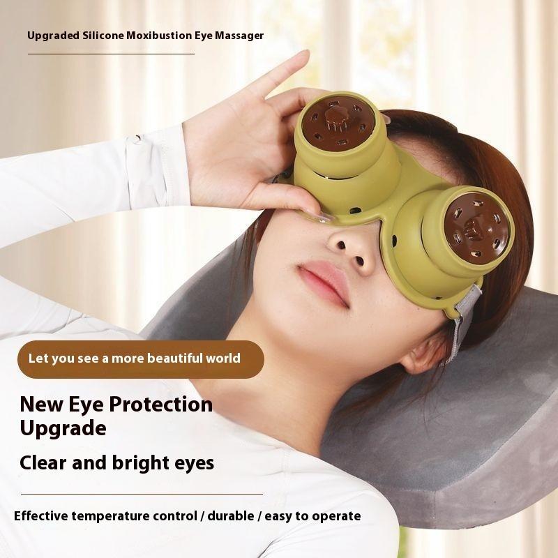Eye Moxibustion Instrument, Eye Moxibustion Box, Eye Sticker, Hot Compress, Household Eye Mask Column To Relieve Fatigue, Fumigation Tool Tank