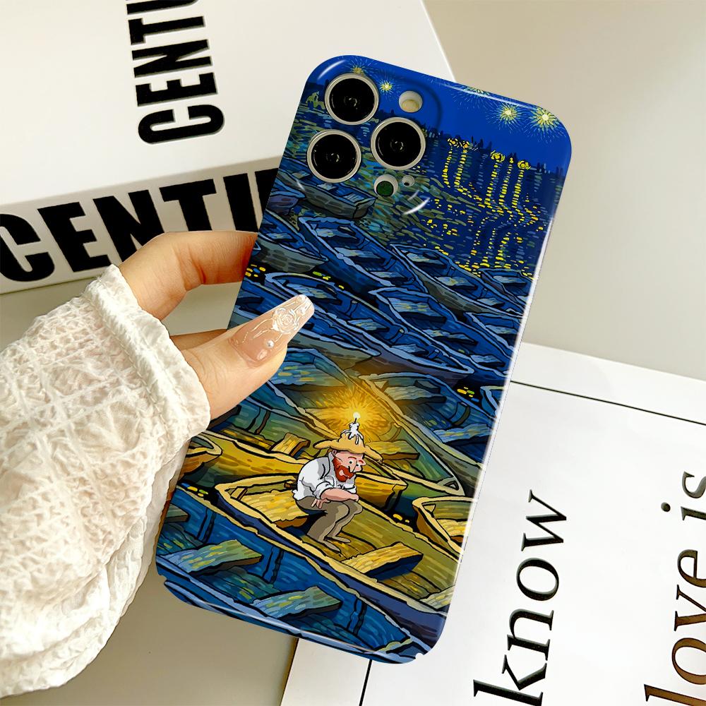 All-inclusive Film Phone Case Cartoon Fashion Design Hard Shell Full Cover Camera Protection Case for iPhone Samsung Xiaomi Poco Redmi Huawei Honor