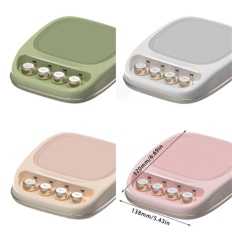 Coffee Cup Heating Pad Temperature Control Plate Suitable for Any Occasion