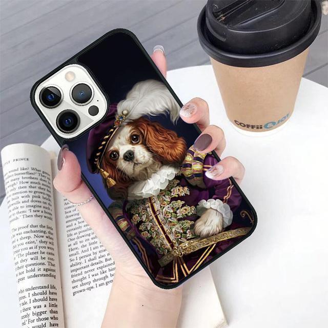 Cavalier King Charles Spaniel Dog phone Case Cover For iPhone 17 Air 16 15 14 Plus For Apple 11 12 13 Pro Max coque coque