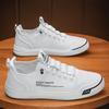 Męskie buty codzienne Ice Silk Canvas Shoes For Men Outdoor Wygodne trampki Antypoślizgowe płaskie mokasyny Zapatillas Hombre2024