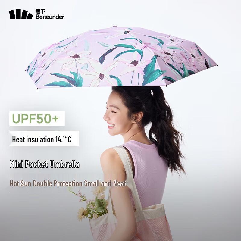 Jiaoxia 5-Fold UV Protection Travel Umbrella