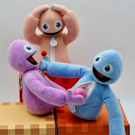 

Cross-Border New Yeeps: Hide-and-Seek Plush Doll Game Accessory 15cm синий