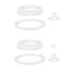 3/4pcs Silicone Seal Gasket Accessories for Thermos Flask 24/32/40/64 Oz Seal Ring Replacement Water Bottle Cup Parts Water Bottle Seal Replacement
