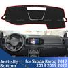 Car Dashboard Cover for Skoda Karoq 2017 2018   Auto Dash Board Mat Carpet Pad Sunshade Cape Cushion