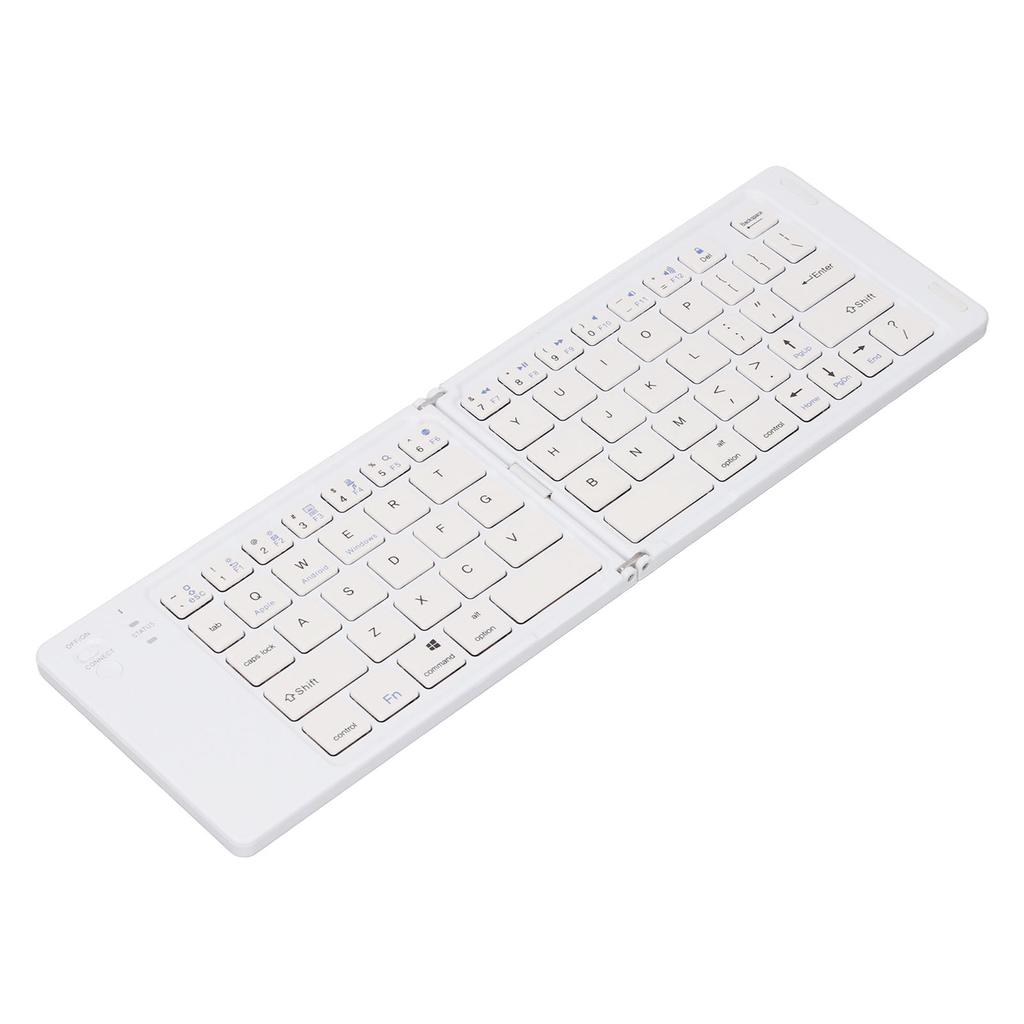 Foldable Bluetooth Keyboard Bluetooth 5.0 Rechargeable Magnetic Ultra Slim Portable Wireless