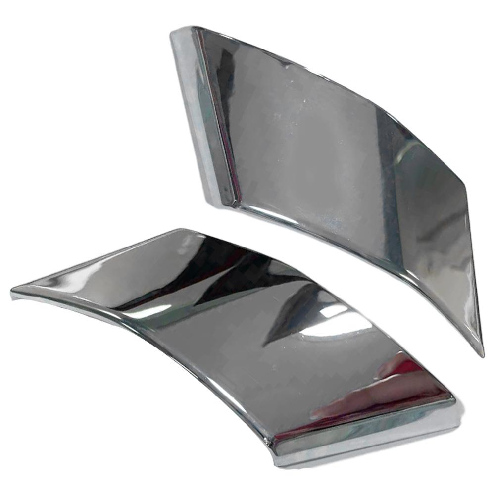 

For Toyota RAV4 2019 2020 2025 2025 2Pcs Car Front Side Door Window A Pillar Molding Cover Trim Carbon Fiber Style