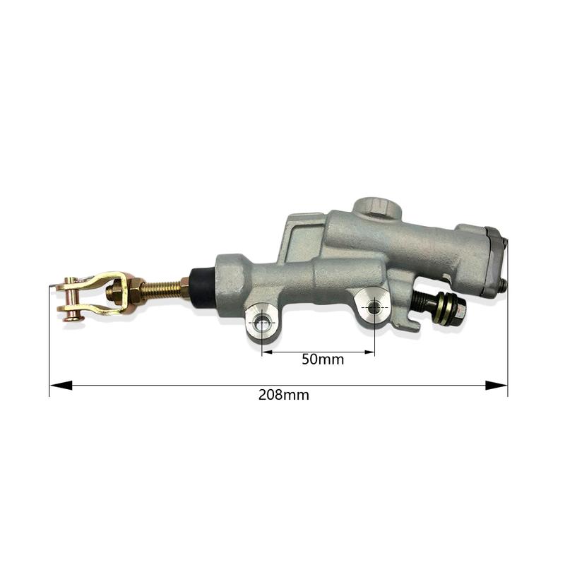 OTOM Motorcycle Rear Hydraulic Brake Master Cylinder Pump For YAMAHA Aprilia YZ WRF YZF-X MXV RXV SXV 125 250 450 550 AP9100475