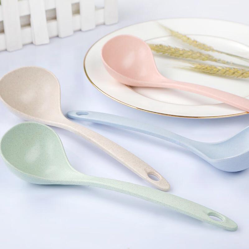 Wheat Straw Long Handle Soup Ladle