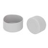 2Pcs Silicone Bumper Boot Protective Water Bottle Bottom Sleeve Cover for Space Thermal Cup Gray