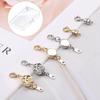 18 Pcs 3 Styles Magnetic Necklace Clasps and Closures, Rose Round Cylindrical Jewelry Magnetic Clasp Connector Locking Magnetic Clasp Bracelet