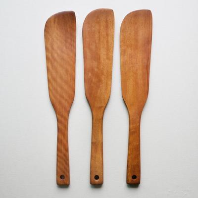 Romwood Rosewood Wooden Long Square Stir-frying Spatula