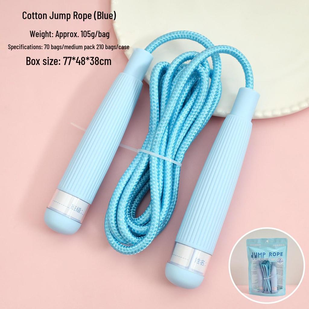 Adjustable Bamboo Jump Rope for Kids - Ideal for School, Kindergarten, Competitions, and Beginners