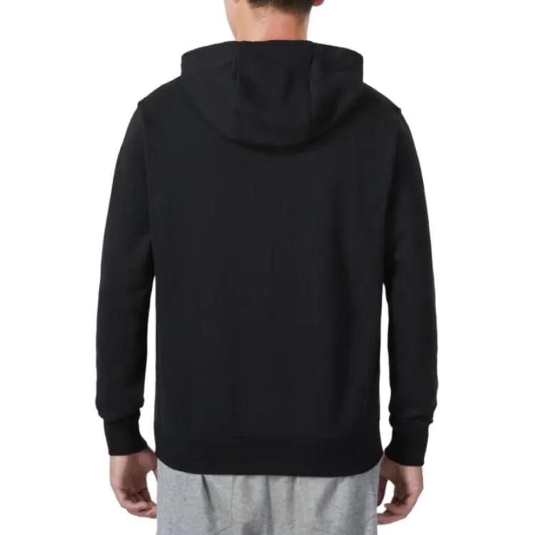 Nike Sweatshirts Men's Black Hooded Non Detachable Moderate Regular (Unisex) Sweatshirts FB7789 010