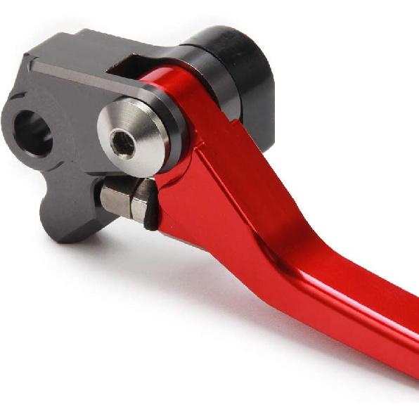 Dirt Bike Foldable Clutch Brake Levers,CNC Clutch Lever Breakaway Levers for CRF150R 07-25/CR80R CR85R 98-07/XR650R 00-06/CR125R CR250R 92-03 Red