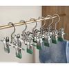 Stainless Steel Multi-Functional Hook Clip For Clothes Hangers And Wardrobes  For Storing Trousers