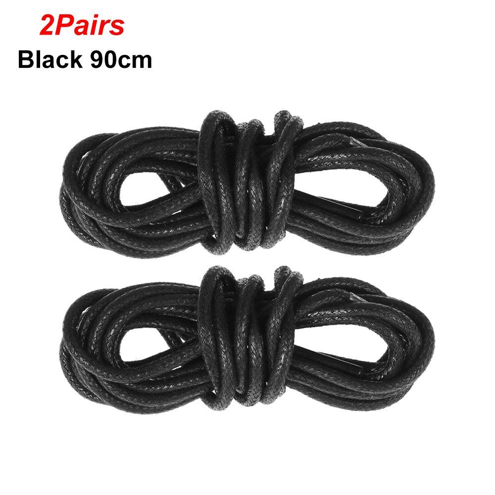 Sport Shoe Coloured Boots Laces Strings Leather Dress Shoes Round Waxed Shoelaces Shoe Laces Cord