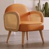 Solid Wood Rattan Leisure Seating