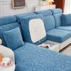 Plush Sofa Cushion Cover For Normal Sofa L Shape Sofa Chaselong Slipcovers Stretch Jacquard Flower Home Decoration