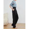 FAESSLIN Women's High-Waist Wide-Leg Commuter Trousers